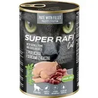 Super Rafi Sterilised Cat 12 x 400 g – Perlhöns & ankhjärtan Extra rabatt