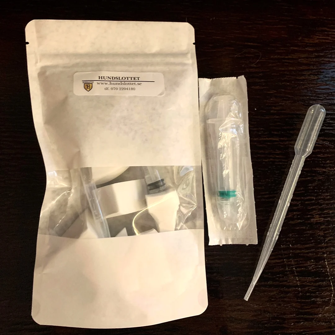 Svamp paket för stödmatning – nyfödda valpar och kattungar