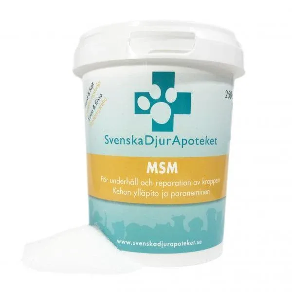 Svenska DjurApoteket MSM 250g