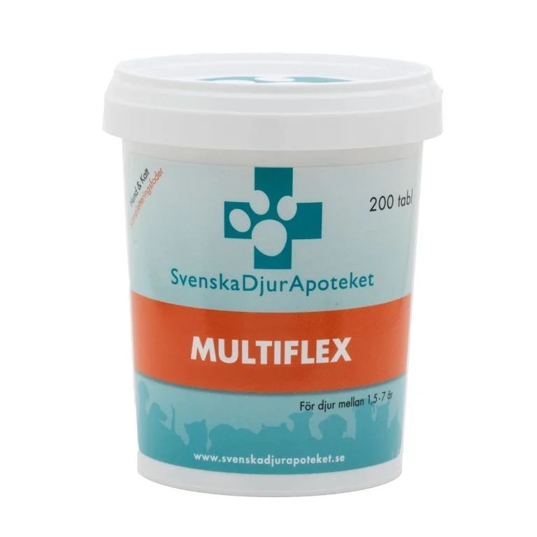 Svenska Djurapoteket MultiFlex 200 tabletter