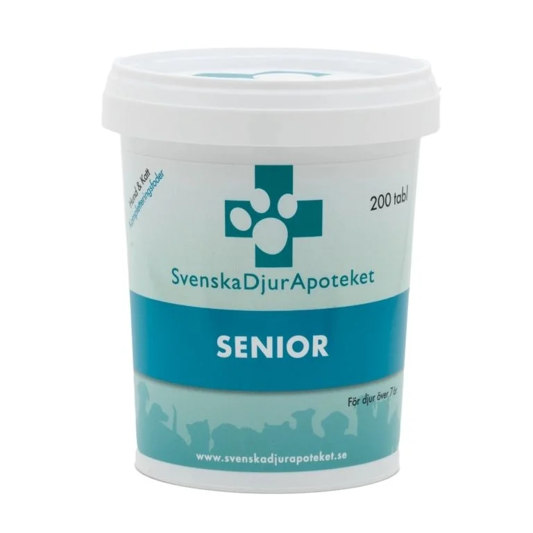 Svenska Djurapoteket Senior 200 tabletter
