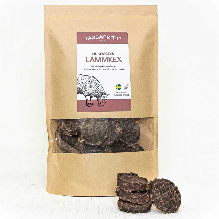Svenskt Hundgodis Lammkex