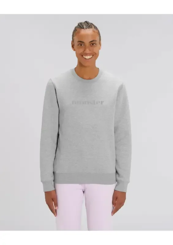 Sweatshirt Monster Heather grey