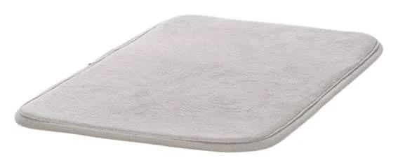 Syntetsfäll med Antiglid 51x29cm Grå