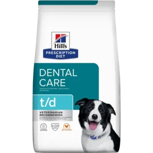t/d Dental Care Veterin盲rfoder f枚r hund 10kg