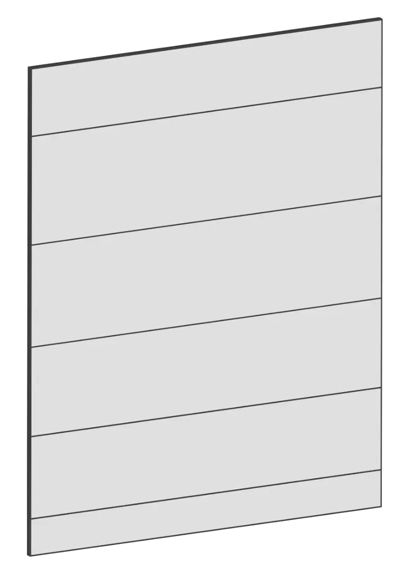 Täcksida för bänkskåp 62,2 x 80 cm – Raw Oak White