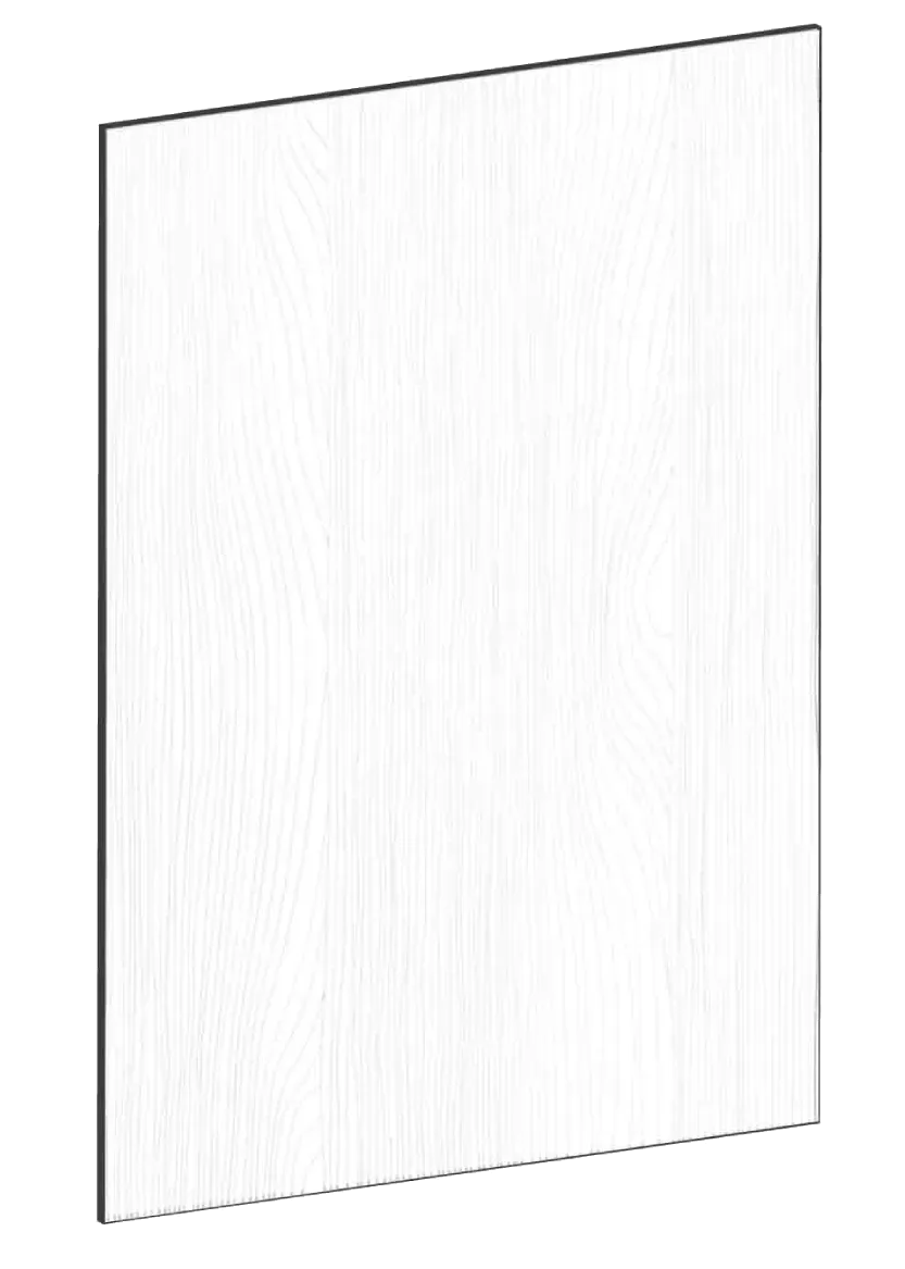 Täcksida för bänkskåp 62,2 x 88 cm – Color+