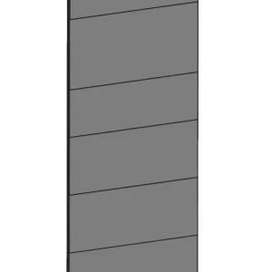 Täcksida för högskåp 62,2 x 140 cm – Raw Oak Dark