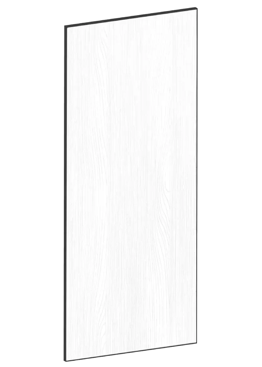 Täcksida för högskåp 62,2 x 148 cm – Color+