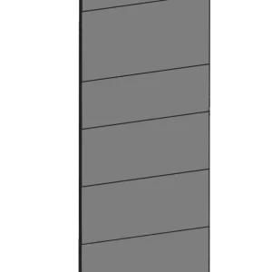 Täcksida för högskåp 62,2 x 148 cm – Raw Oak Dark