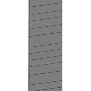 Täcksida för högskåp 62,2 x 200 cm – Raw Oak Dark