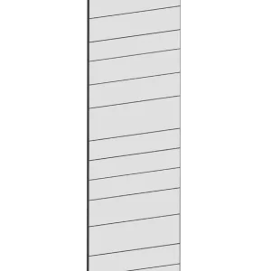Täcksida för högskåp 62,2 x 220 cm – Raw Oak white