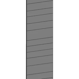 Täcksida för högskåp 62,2 x 228 cm – Raw Oak Dark