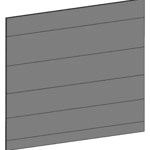 Täcksida för köksö 102 x 80 cm – Raw Oak Dark