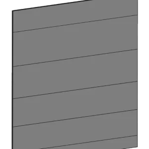 Täcksida för köksö 64,1 x 88 cm – Raw Oak Dark
