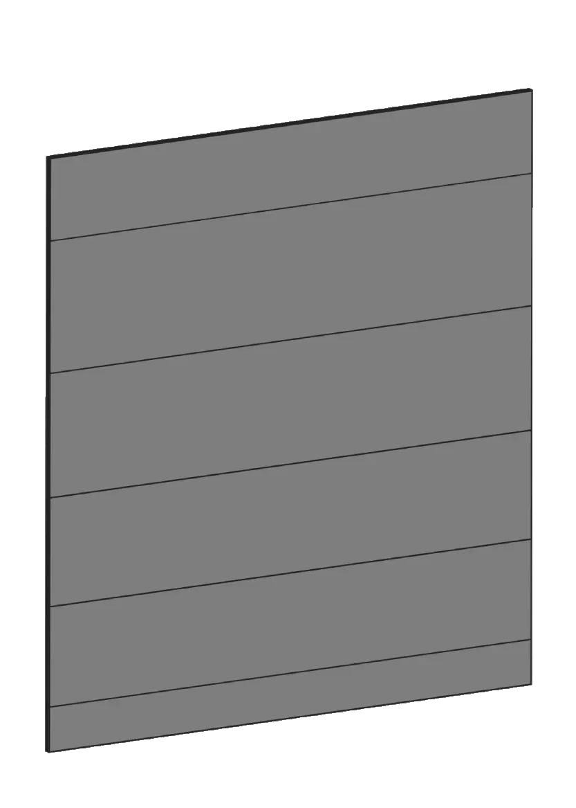 Täcksida för köksö 64,1 x 88 cm – Raw Oak Dark