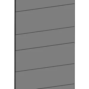 Täcksida för väggskåp 39,8 x 60 cm – Raw Oak Dark
