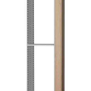 Täcksida i ek för högskåp, rundade hörn – 62,2×248 cm