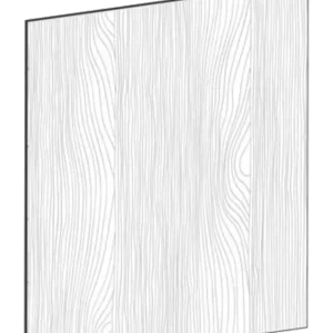 Täcksida i ek, för köksö – 64,1×88 cm