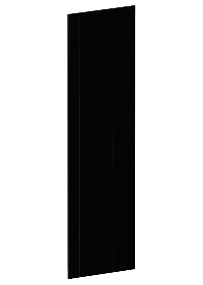 Täcksida i målad ek, för högskåp – 62,2 x 228 cm
