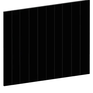 Täcksida i målad ek, för köksö – 102 x 80 cm