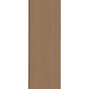 Täcksida i mörk ek, för högskåp – 62,2 x 208 cm