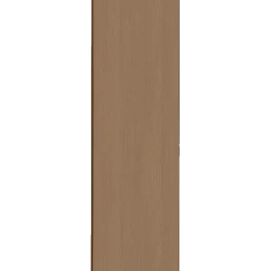 Täcksida i mörk ek, för högskåp – 62,2 x 240 cm