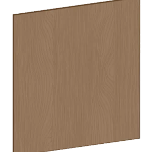 Täcksida i mörk ek, för köksö – 64,1 x 80 cm