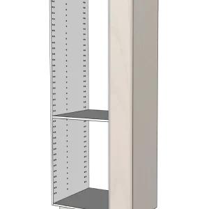 Täcksida rundat hörn för högskåp 62,2 x 208 cm – Color+