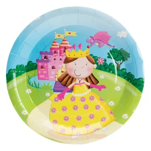 TALLRIK 23cm 8p rund Prinsessa kampanj*