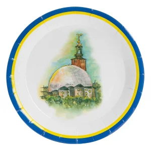 TALLRIK 23cm 8p rund Stockholm (Elf) kampanj*