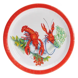 TALLRIK* 27cm 6p rund Kräfta (Elf) plastic free