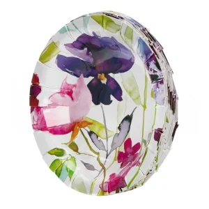 TALLRIK* djup 8p rund Watercolor* plastic free