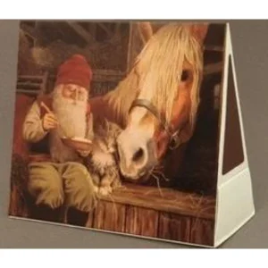 Tändsticksask med julmotiv