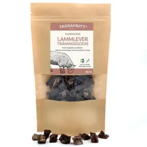 TassaFritt – Svensk lammlever i minibitar (80g)