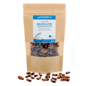 TassaFritt – Torkade blåmusslor (80g)
