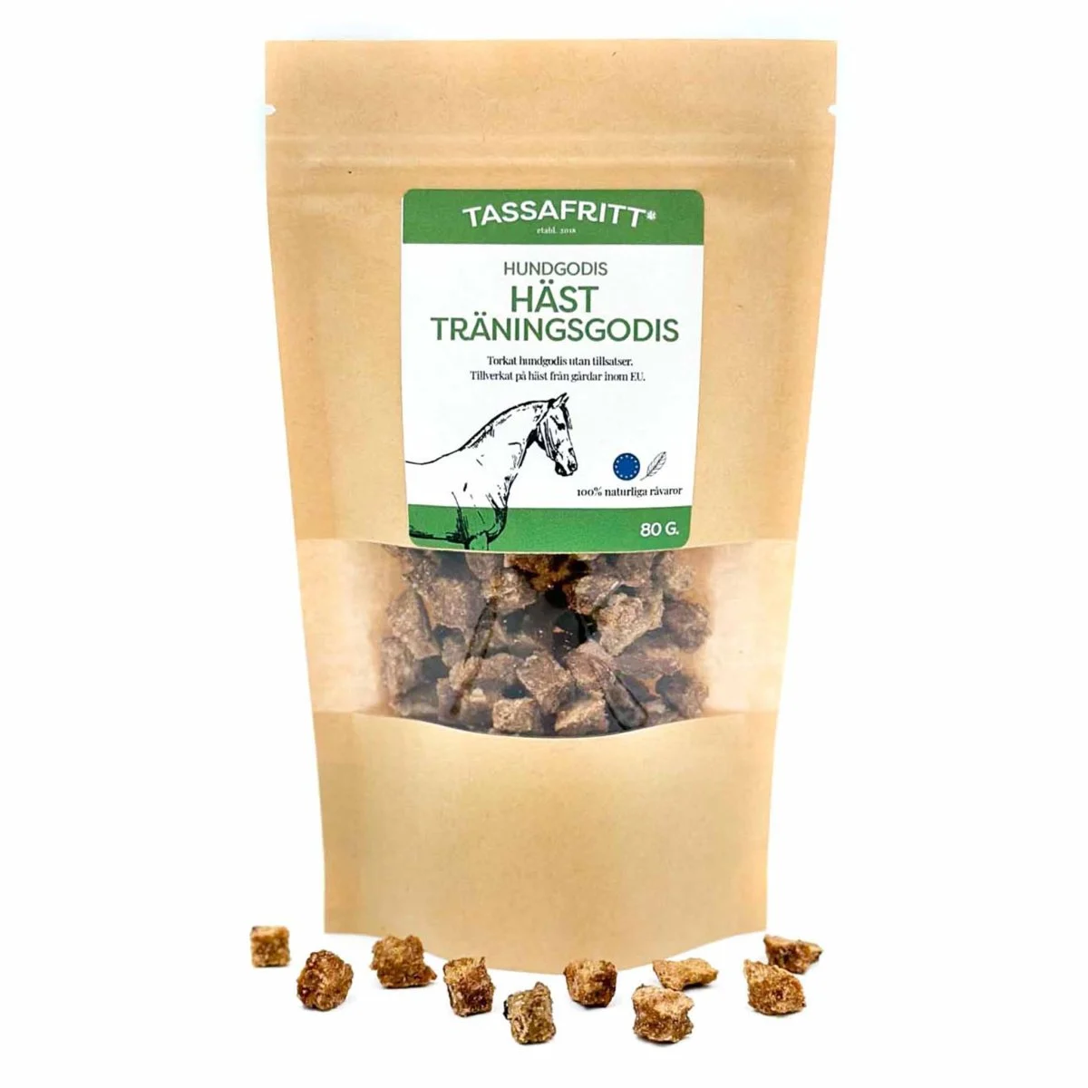 TassaFritt träningsgodis häst – 80g - Image 2