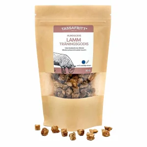 TassaFritt träningsgodis lamm – 80g
