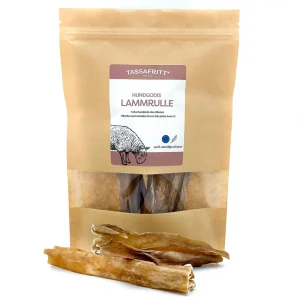 TassaFritt tuggrulle lamm – 100g