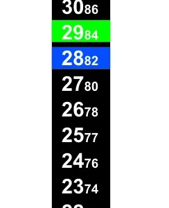 Termometer Strips T9