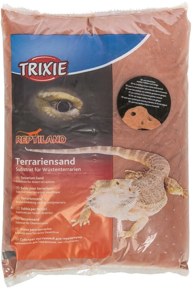 Terrariesand Mörkröd Lerig 5kg