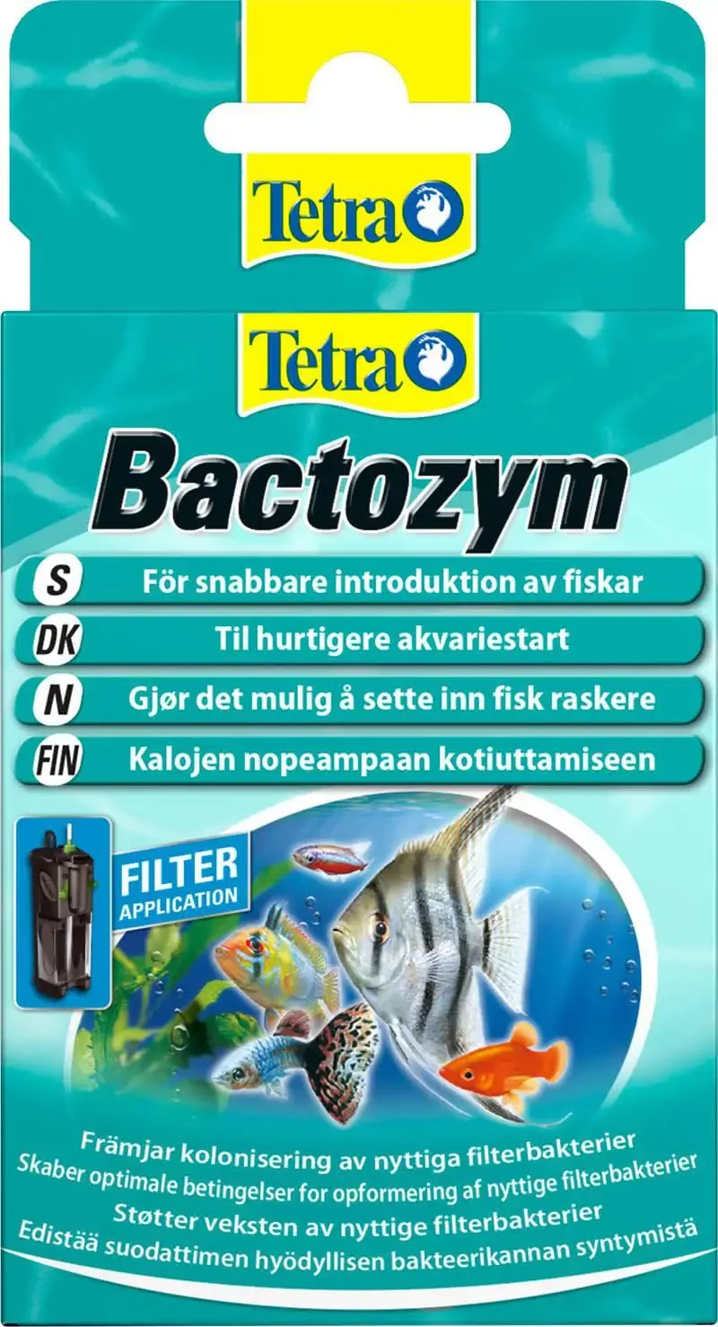 Tetra Bactozym 10 Tabletter Filterstart
