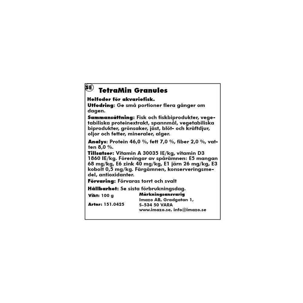 Tetra Min Granulat 250ml - Image 2