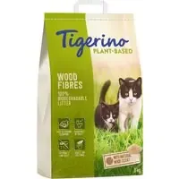 Tigerino Plant-Based träfiberströ – naturlig trädoft, parfymfritt – 7 liter (3 kg) Beställ idag