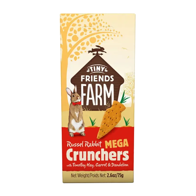 Tiny Friends Farm Kanin Mega Crunchers – 75g