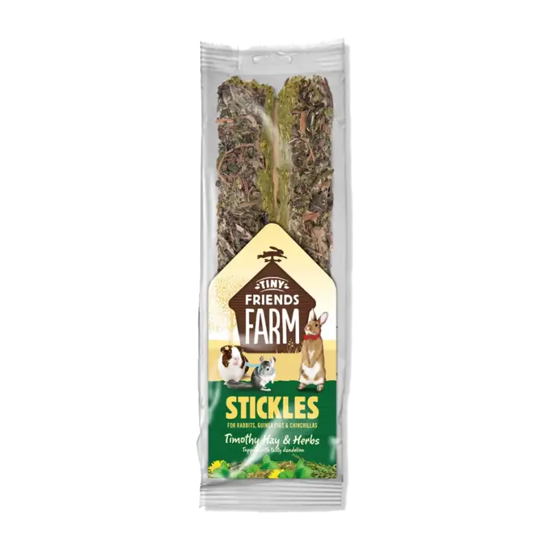 Tiny Friends Farm Stickles Hö & Örter – 100 G