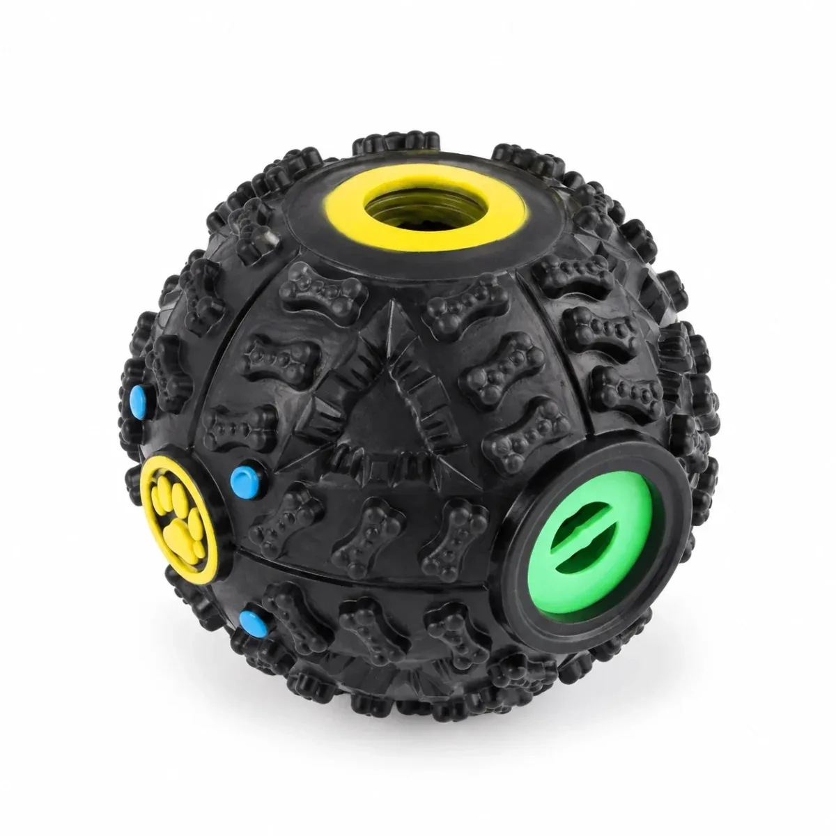 Topmast Aktiveringsboll med Godis – Svart, 12 cm