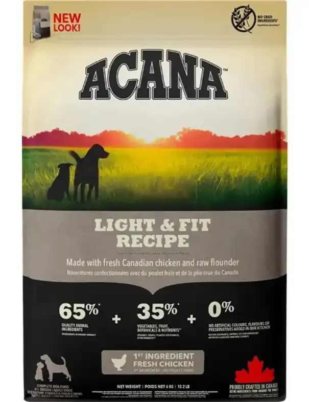 Torrfoder Light & Fit till Hund – 2 kg Kampanj