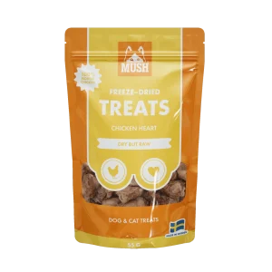 Treats Frystorkat Kyckling Hj盲rta 50g