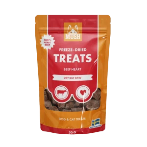 Treats Frystorkat N枚t Hj盲rta 50g